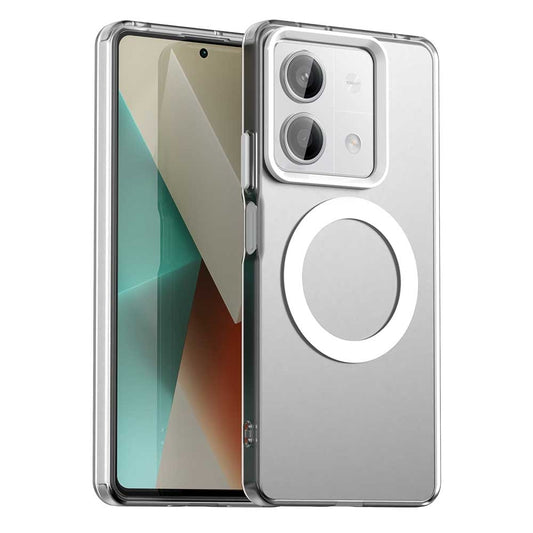 Redmi Note 13 5G Durable MagSafe Phone Case - Hybrid TPU & PC Design, Lightweight & Stylish, Candy Colour, Wireless Charging Friendly