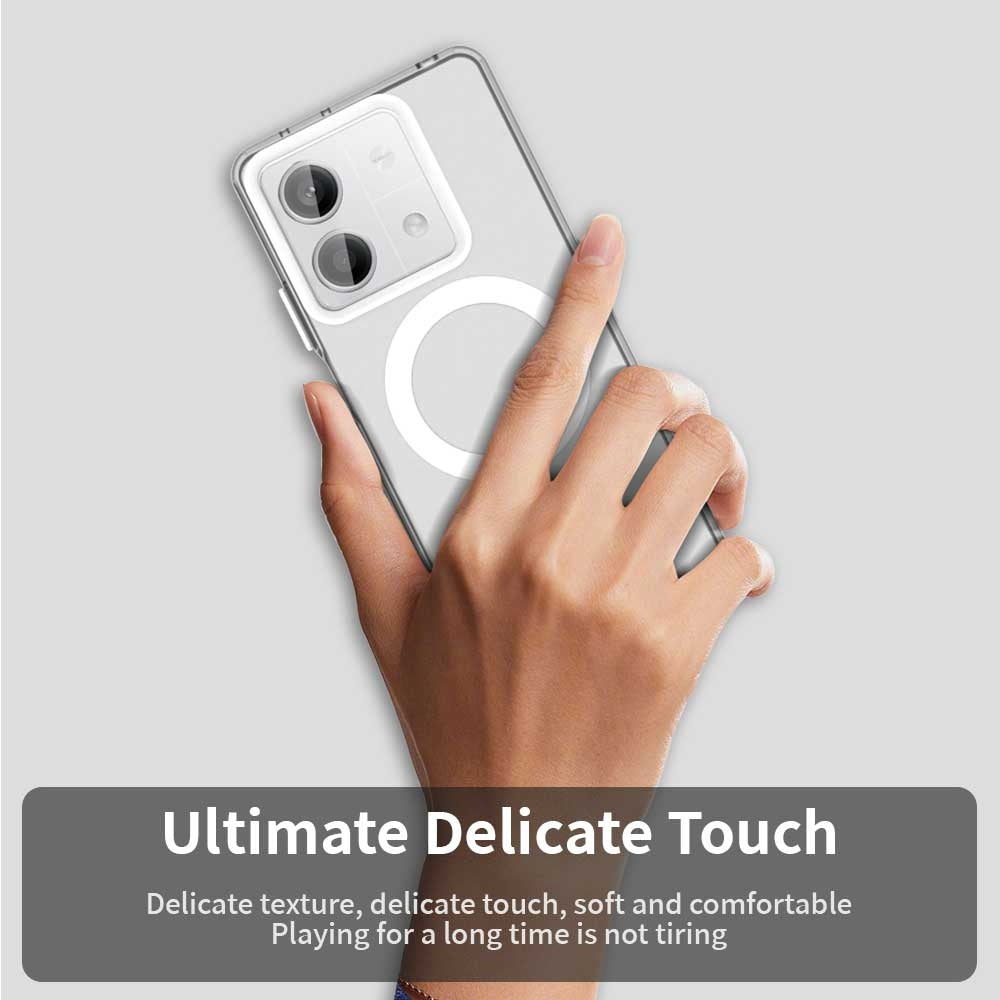 Redmi Note 13 5G Durable MagSafe Phone Case - Hybrid TPU & PC Design, Lightweight & Stylish, Candy Colour, Wireless Charging Friendly