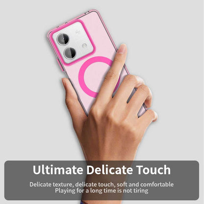 Redmi Note 13 5G Durable MagSafe Phone Case - Hybrid TPU & PC Design, Lightweight & Stylish, Candy Colour, Wireless Charging Friendly