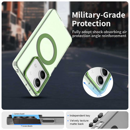 Redmi Note 13 5G Durable MagSafe Phone Case - Hybrid TPU & PC Design, Lightweight & Stylish, Candy Colour, Wireless Charging Friendly