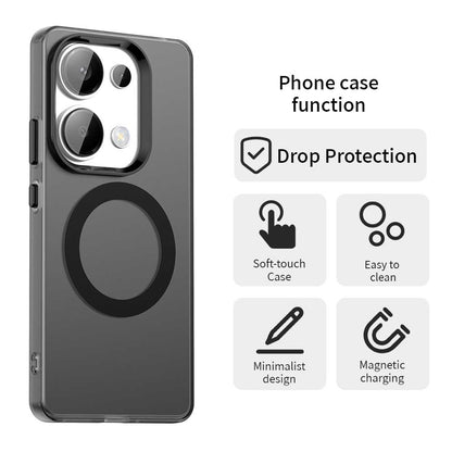 Redmi Note 13 Pro 4G Durable MagSafe Phone Case - Hybrid TPU & PC Design, Lightweight & Stylish, Candy Colour, Wireless Charging Friendly