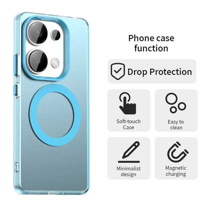 Redmi Note 13 Pro 4G Durable MagSafe Phone Case - Hybrid TPU & PC Design, Lightweight & Stylish, Candy Colour, Wireless Charging Friendly