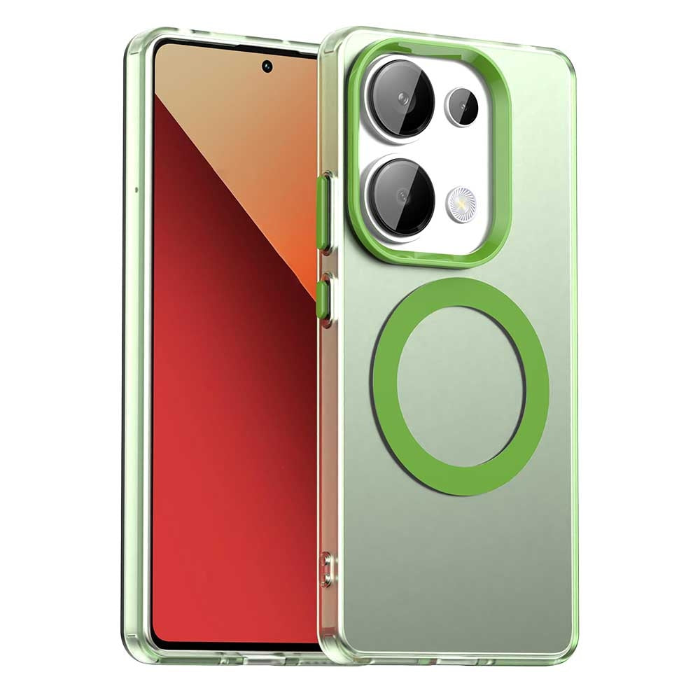 Redmi Note 13 Pro 4G Durable MagSafe Phone Case - Hybrid TPU & PC Design, Lightweight & Stylish, Candy Colour, Wireless Charging Friendly