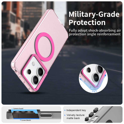 Redmi Note 13 Pro 5G Durable MagSafe Phone Case - Hybrid TPU & PC Design, Lightweight & Stylish, Candy Colour, Wireless Charging Friendly