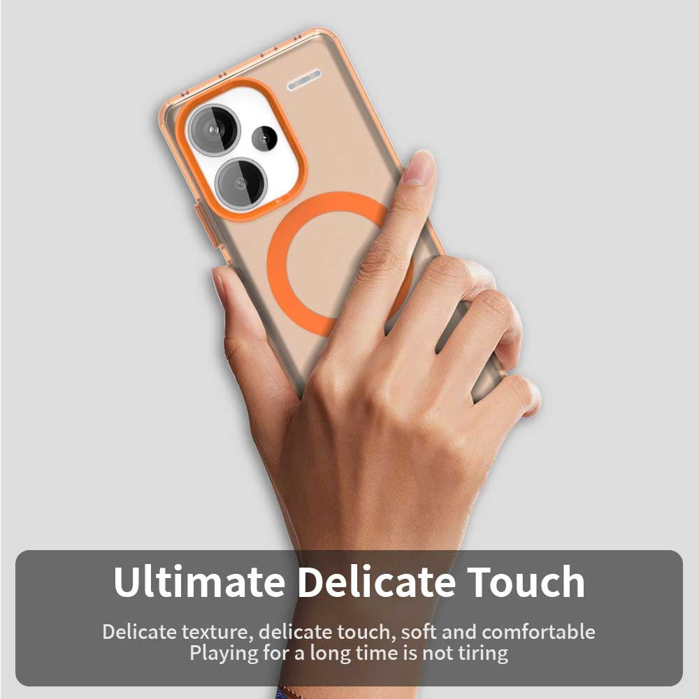Redmi Note 13 Pro+ Durable MagSafe Phone Case - Hybrid TPU & PC Design, Lightweight & Stylish, Candy Colour, Wireless Charging Friendly