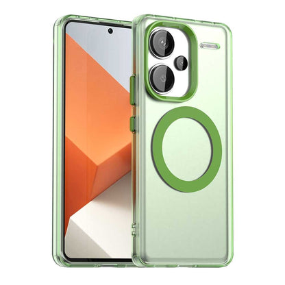 Redmi Note 13 Pro+ Durable MagSafe Phone Case - Hybrid TPU & PC Design, Lightweight & Stylish, Candy Colour, Wireless Charging Friendly