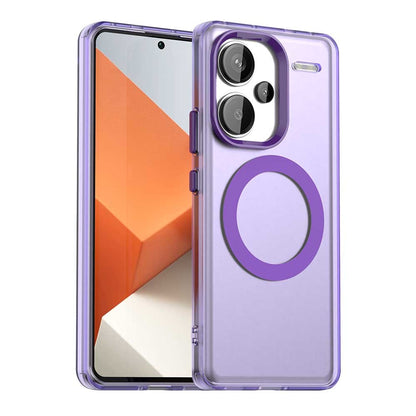Redmi Note 13 Pro+ Durable MagSafe Phone Case - Hybrid TPU & PC Design, Lightweight & Stylish, Candy Colour, Wireless Charging Friendly