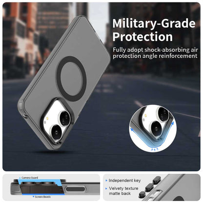 Redmi 13C 4G Durable MagSafe Phone Case - Hybrid TPU & PC Design, Lightweight & Stylish, Candy Colour, Wireless Charging Friendly