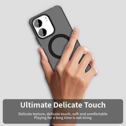 Redmi 13C 4G Durable MagSafe Phone Case - Hybrid TPU & PC Design, Lightweight & Stylish, Candy Colour, Wireless Charging Friendly
