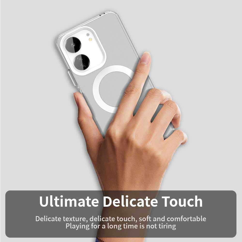 Redmi 13C 5G Durable MagSafe Phone Case - Hybrid TPU & PC Design, Lightweight & Stylish, Candy Colour, Wireless Charging Friendly