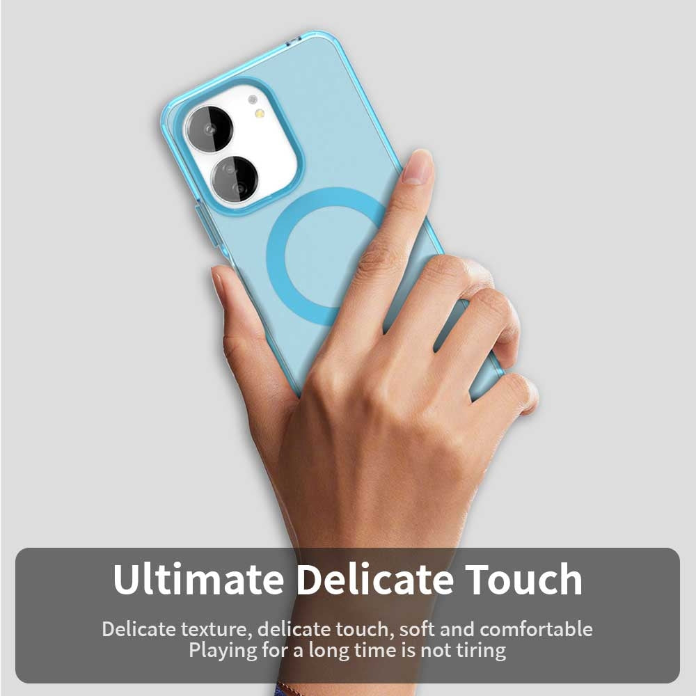 Redmi 13C 5G Durable MagSafe Phone Case - Hybrid TPU & PC Design, Lightweight & Stylish, Candy Colour, Wireless Charging Friendly