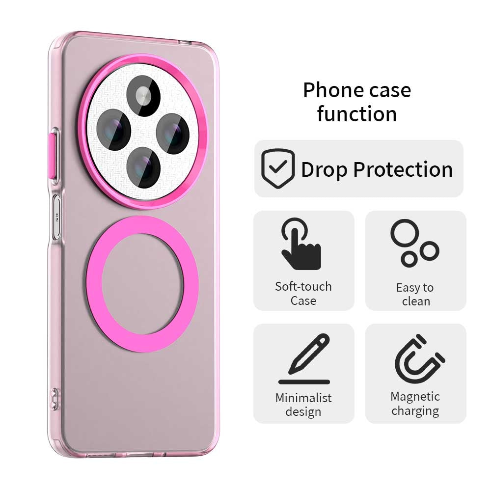Redmi 14C 4G Durable MagSafe Phone Case - Hybrid TPU & PC Design, Lightweight & Stylish, Candy Colour, Wireless Charging Friendly