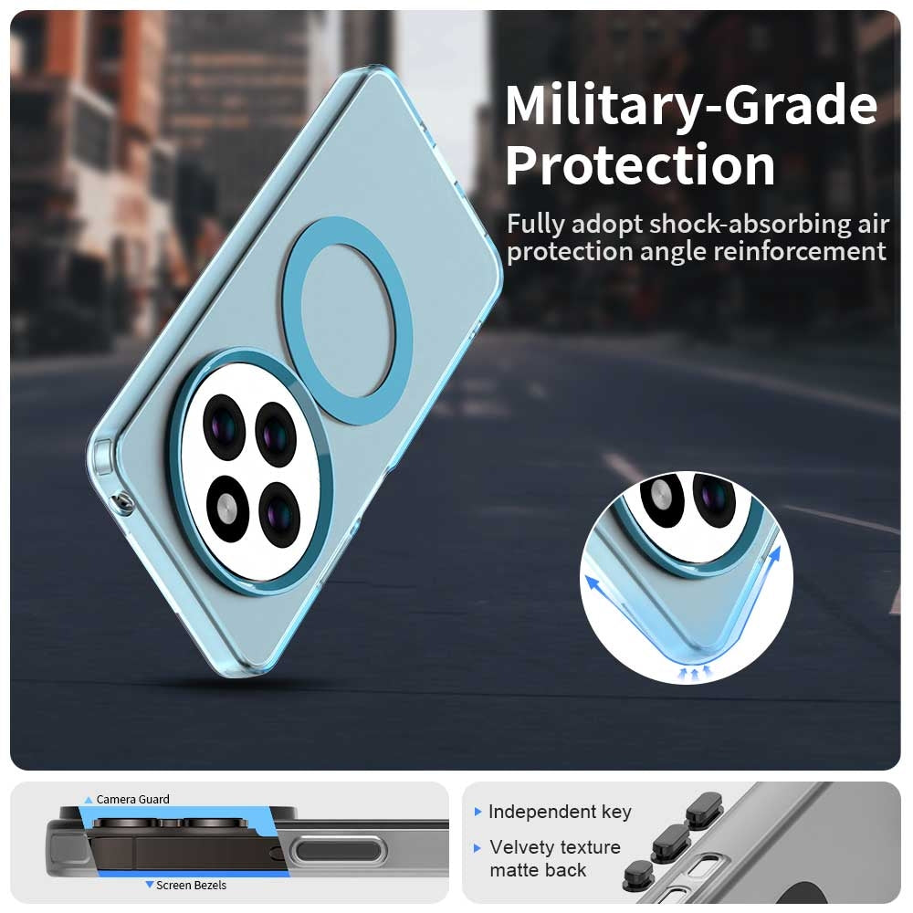 Redmi 14R Durable MagSafe Phone Case - Hybrid TPU & PC Design, Lightweight & Stylish, Candy Colour, Wireless Charging Friendly