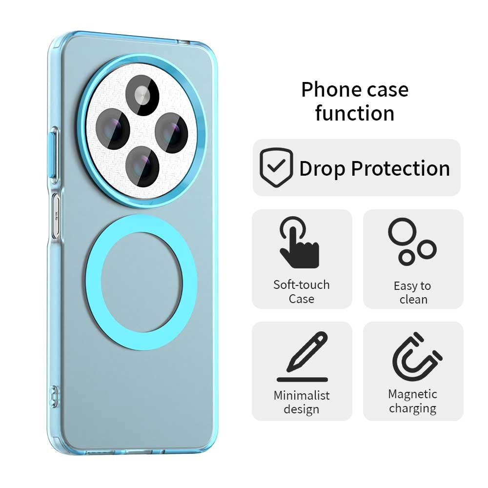 Redmi 14R Durable MagSafe Phone Case - Hybrid TPU & PC Design, Lightweight & Stylish, Candy Colour, Wireless Charging Friendly