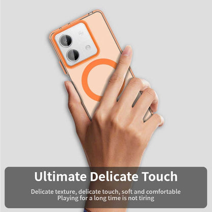 Redmi Note 13R Pro Durable MagSafe Phone Case - Hybrid TPU & PC Design, Lightweight & Stylish, Candy Colour, Wireless Charging Friendly