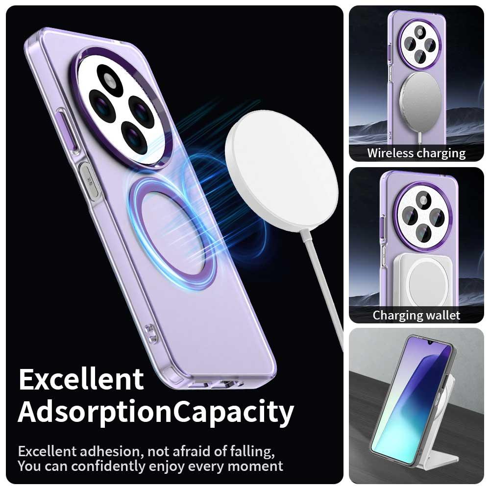 Redmi A3 Pro Durable MagSafe Phone Case - Hybrid TPU & PC Design, Lightweight & Stylish, Candy Colour, Wireless Charging Friendly