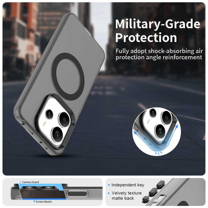 Redmi Note 14 4G 163.25mm Durable MagSafe Phone Case - Hybrid TPU & PC Design, Lightweight & Stylish, Candy Colour, Wireless Charging Friendly