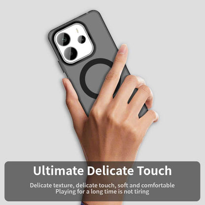 Redmi Note 14 4G 163.25mm Durable MagSafe Phone Case - Hybrid TPU & PC Design, Lightweight & Stylish, Candy Colour, Wireless Charging Friendly