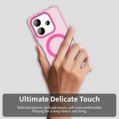 Redmi Note 14 4G 163.25mm Durable MagSafe Phone Case - Hybrid TPU & PC Design, Lightweight & Stylish, Candy Colour, Wireless Charging Friendly