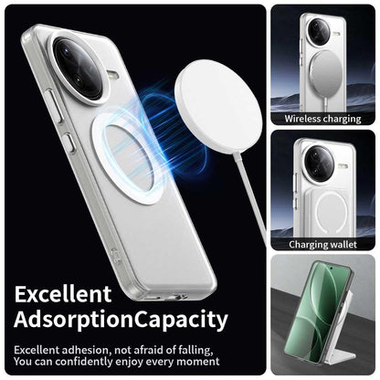 Redmi K80 Pro Durable MagSafe Phone Case - Hybrid TPU & PC Design, Lightweight & Stylish, Candy Colour, Wireless Charging Friendly