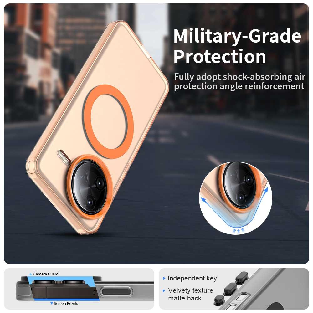 Redmi K80 Pro Durable MagSafe Phone Case - Hybrid TPU & PC Design, Lightweight & Stylish, Candy Colour, Wireless Charging Friendly