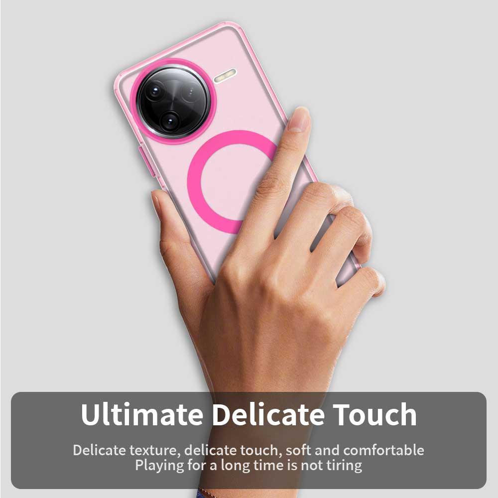 Redmi K80 Pro Durable MagSafe Phone Case - Hybrid TPU & PC Design, Lightweight & Stylish, Candy Colour, Wireless Charging Friendly