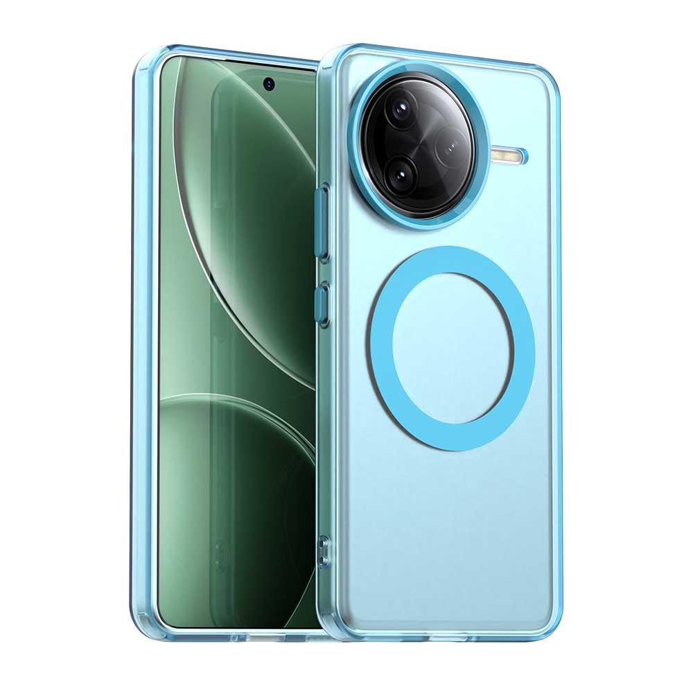 Redmi K80 Pro Durable MagSafe Phone Case - Hybrid TPU & PC Design, Lightweight & Stylish, Candy Colour, Wireless Charging Friendly