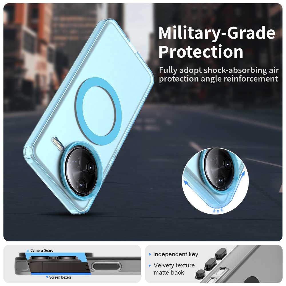 Redmi K80 Pro Durable MagSafe Phone Case - Hybrid TPU & PC Design, Lightweight & Stylish, Candy Colour, Wireless Charging Friendly