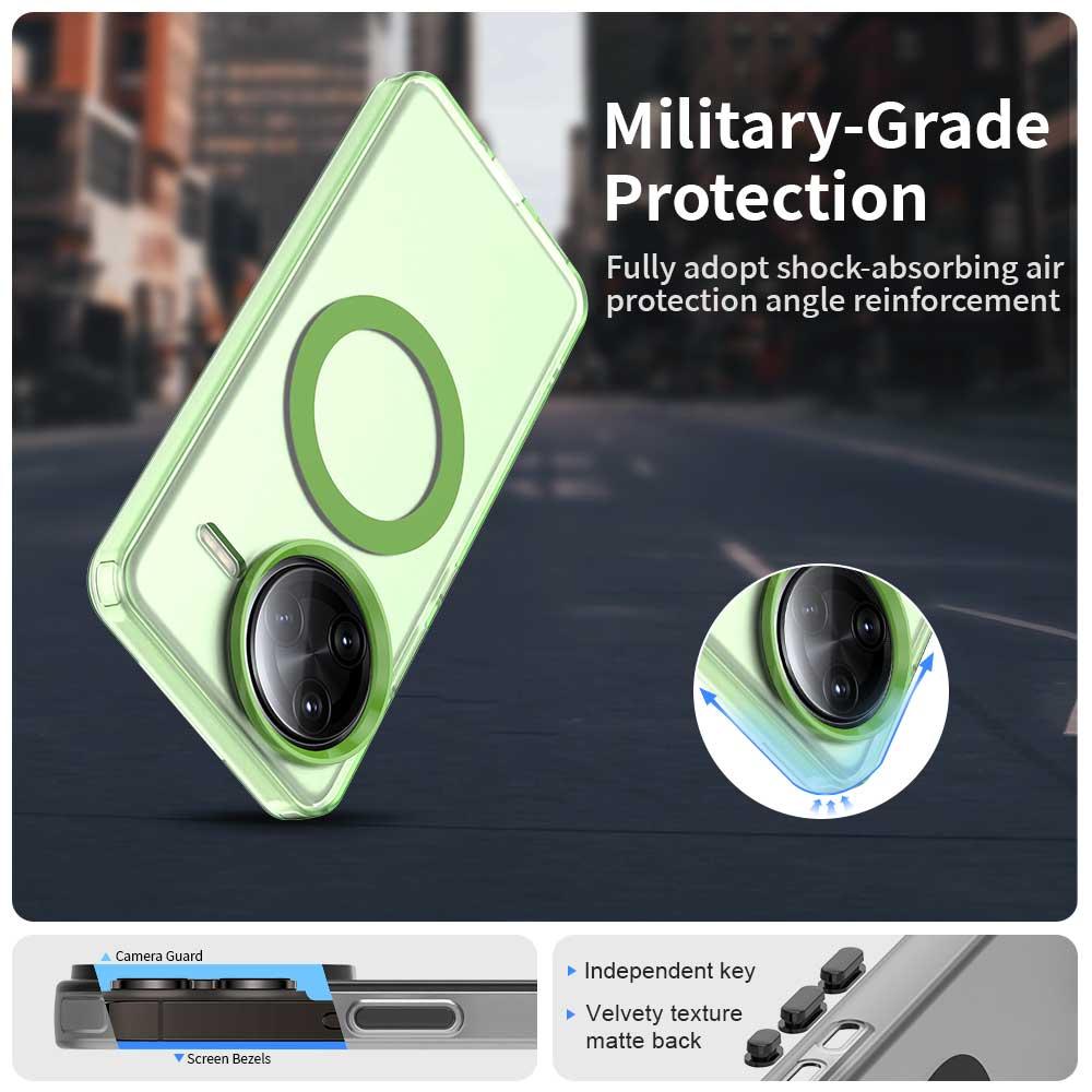 Redmi K80 Pro Durable MagSafe Phone Case - Hybrid TPU & PC Design, Lightweight & Stylish, Candy Colour, Wireless Charging Friendly