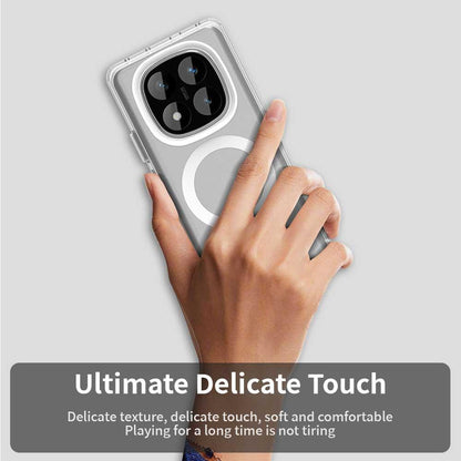 Redmi Note 14 Pro 4G Durable MagSafe Phone Case - Hybrid TPU & PC Design, Lightweight & Stylish, Candy Colour, Wireless Charging Friendly