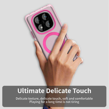 Redmi Note 14 Pro 4G Durable MagSafe Phone Case - Hybrid TPU & PC Design, Lightweight & Stylish, Candy Colour, Wireless Charging Friendly