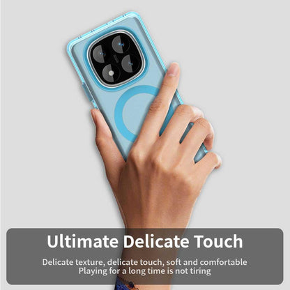 Redmi Note 14 Pro 4G Durable MagSafe Phone Case - Hybrid TPU & PC Design, Lightweight & Stylish, Candy Colour, Wireless Charging Friendly