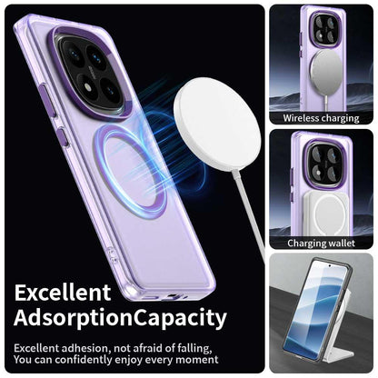 Redmi Note 14 Pro 4G Durable MagSafe Phone Case - Hybrid TPU & PC Design, Lightweight & Stylish, Candy Colour, Wireless Charging Friendly