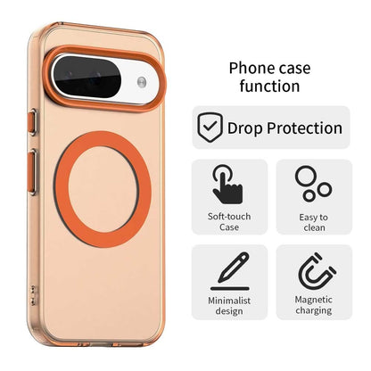 Google Pixel 9 Durable MagSafe Phone Case - Hybrid TPU & PC Design, Lightweight & Stylish, Candy Colour, Wireless Charging Friendly