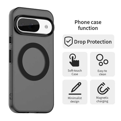 Google Pixel 9 Durable MagSafe Phone Case - Hybrid TPU & PC Design, Lightweight & Stylish, Candy Colour, Wireless Charging Friendly