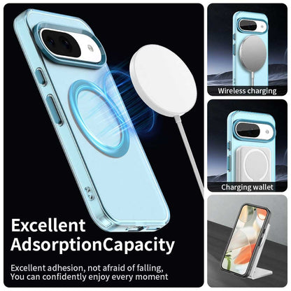 Google Pixel 9 Durable MagSafe Phone Case - Hybrid TPU & PC Design, Lightweight & Stylish, Candy Colour, Wireless Charging Friendly