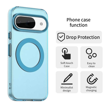Google Pixel 9 Durable MagSafe Phone Case - Hybrid TPU & PC Design, Lightweight & Stylish, Candy Colour, Wireless Charging Friendly