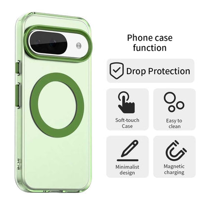 Google Pixel 9 Durable MagSafe Phone Case - Hybrid TPU & PC Design, Lightweight & Stylish, Candy Colour, Wireless Charging Friendly