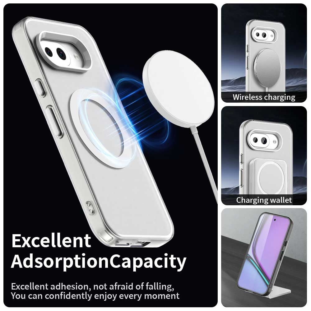 Google Pixel 9a Durable MagSafe Phone Case - Hybrid TPU & PC Design, Lightweight & Stylish, Candy Colour, Wireless Charging Friendly