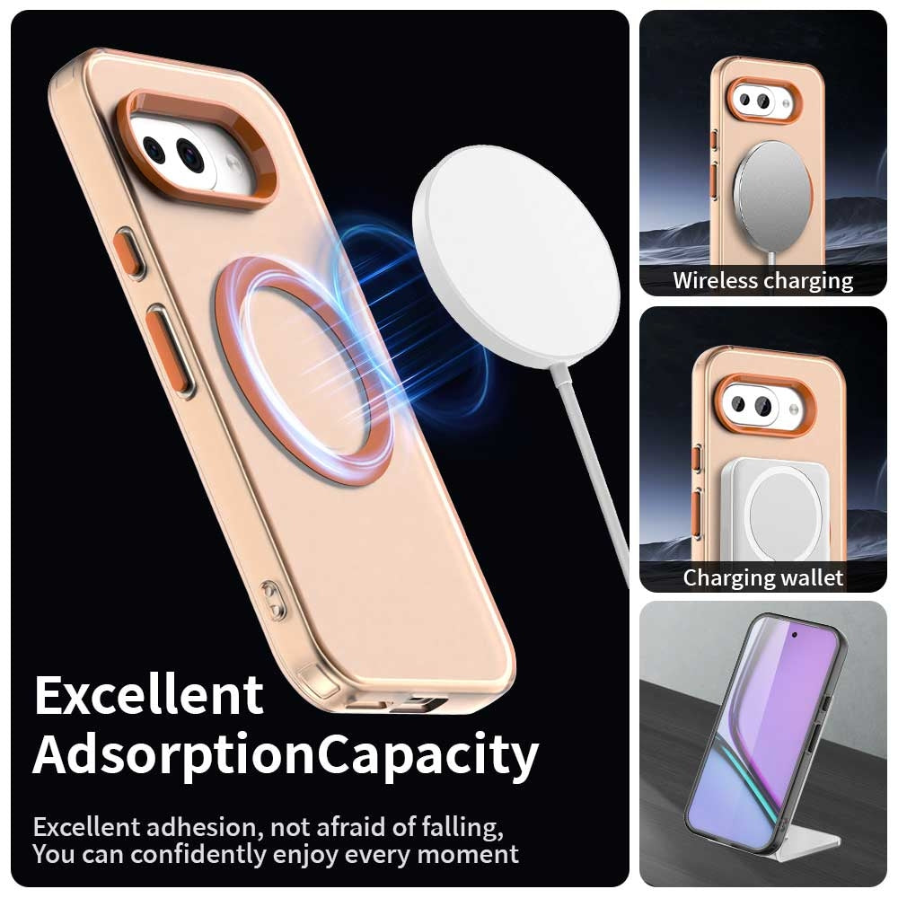 Google Pixel 9a Durable MagSafe Phone Case - Hybrid TPU & PC Design, Lightweight & Stylish, Candy Colour, Wireless Charging Friendly