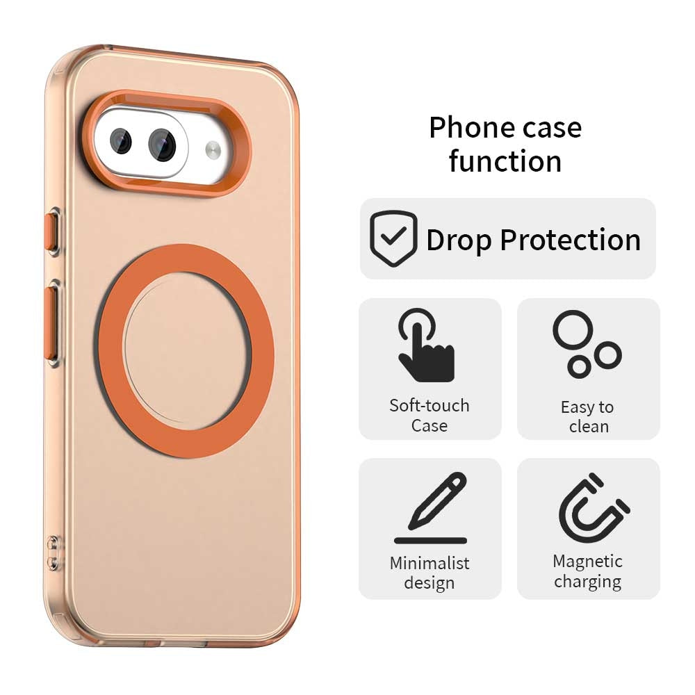 Google Pixel 9a Durable MagSafe Phone Case - Hybrid TPU & PC Design, Lightweight & Stylish, Candy Colour, Wireless Charging Friendly
