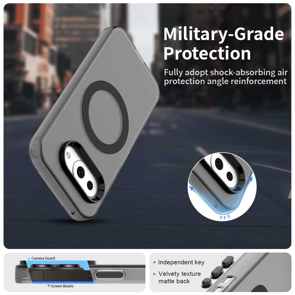 Google Pixel 9a Durable MagSafe Phone Case - Hybrid TPU & PC Design, Lightweight & Stylish, Candy Colour, Wireless Charging Friendly