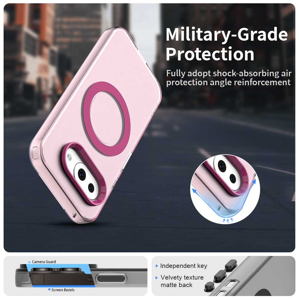 Google Pixel 9a Durable MagSafe Phone Case - Hybrid TPU & PC Design, Lightweight & Stylish, Candy Colour, Wireless Charging Friendly