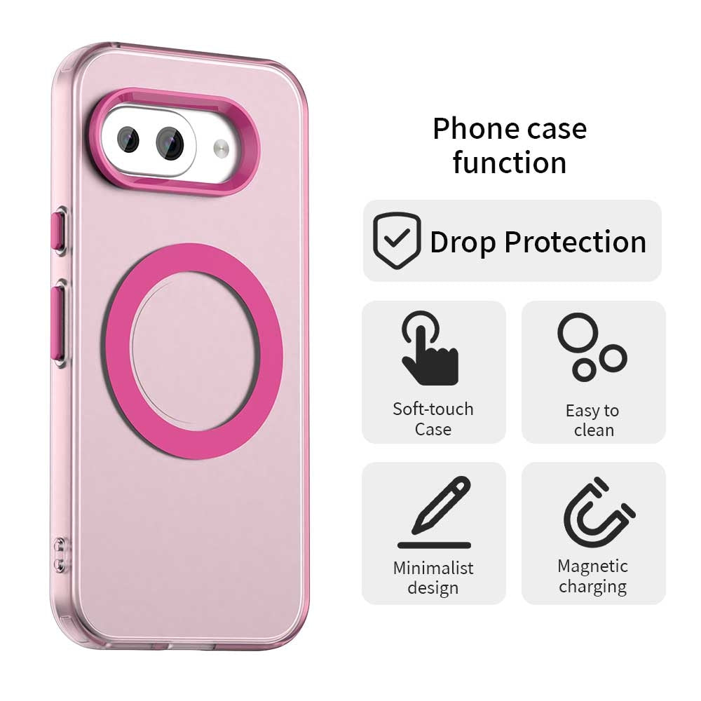 Google Pixel 9a Durable MagSafe Phone Case - Hybrid TPU & PC Design, Lightweight & Stylish, Candy Colour, Wireless Charging Friendly