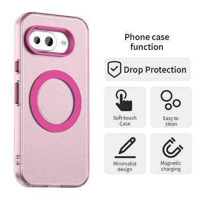 Google Pixel 9a Durable MagSafe Phone Case - Hybrid TPU & PC Design, Lightweight & Stylish, Candy Colour, Wireless Charging Friendly