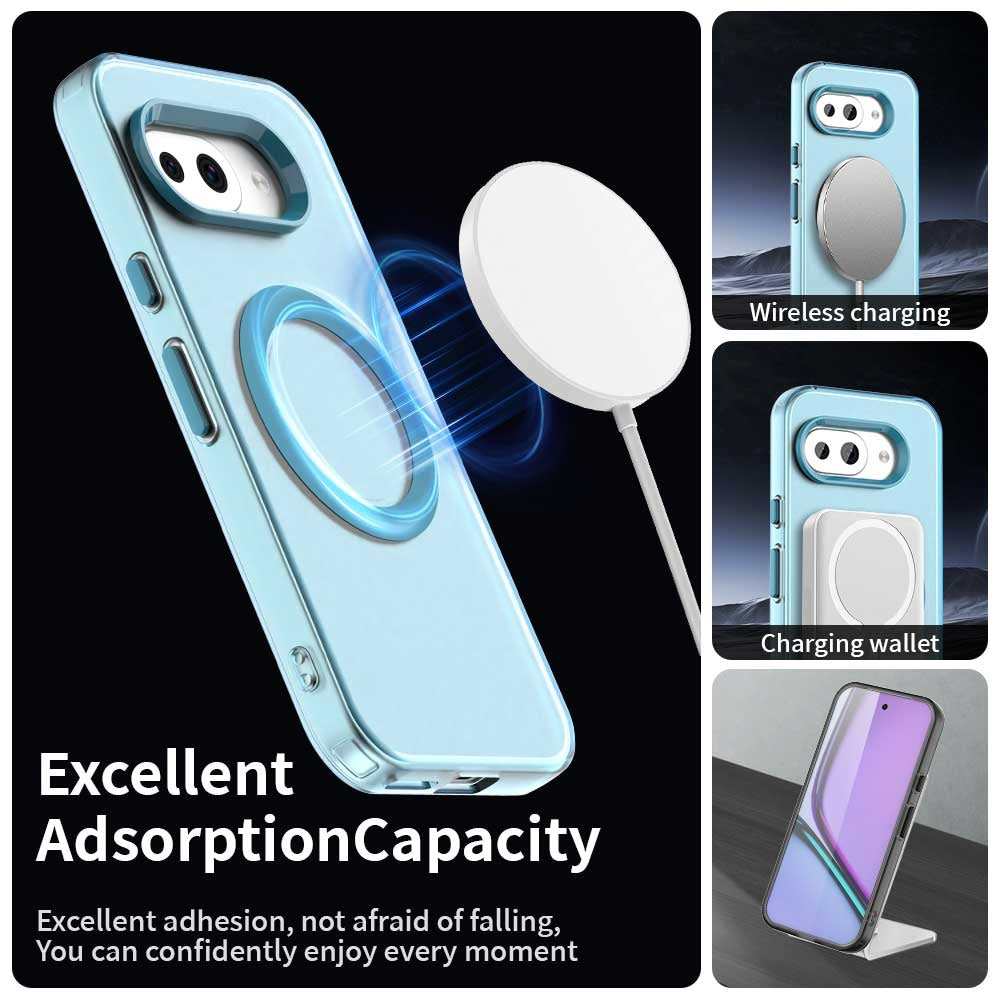 Google Pixel 9a Durable MagSafe Phone Case - Hybrid TPU & PC Design, Lightweight & Stylish, Candy Colour, Wireless Charging Friendly