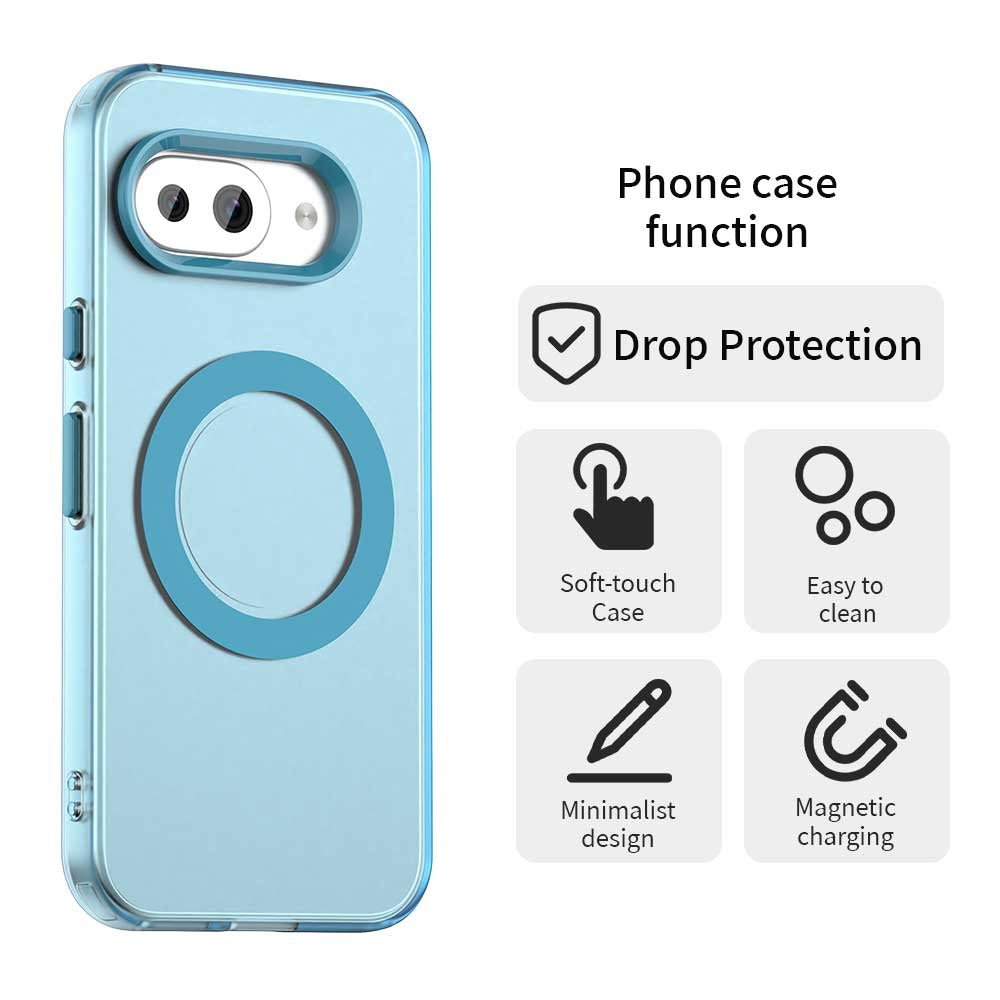 Google Pixel 9a Durable MagSafe Phone Case - Hybrid TPU & PC Design, Lightweight & Stylish, Candy Colour, Wireless Charging Friendly