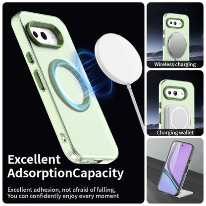 Google Pixel 9a Durable MagSafe Phone Case - Hybrid TPU & PC Design, Lightweight & Stylish, Candy Colour, Wireless Charging Friendly