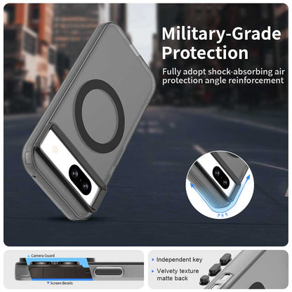 Google Pixel 8a Durable MagSafe Phone Case - Hybrid TPU & PC Design, Lightweight & Stylish, Candy Colour, Wireless Charging Friendly