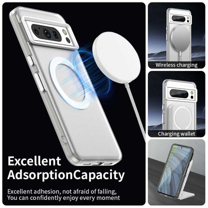 Google Pixel 8 Pro Durable MagSafe Phone Case - Hybrid TPU & PC Design, Lightweight & Stylish, Candy Colour, Wireless Charging Friendly